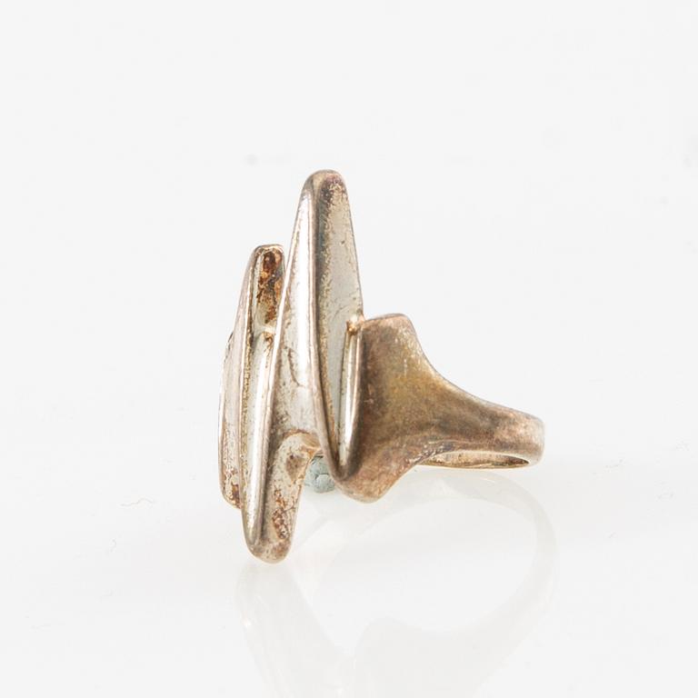Henning Koppel, ring, silver, för Georg Jensen.