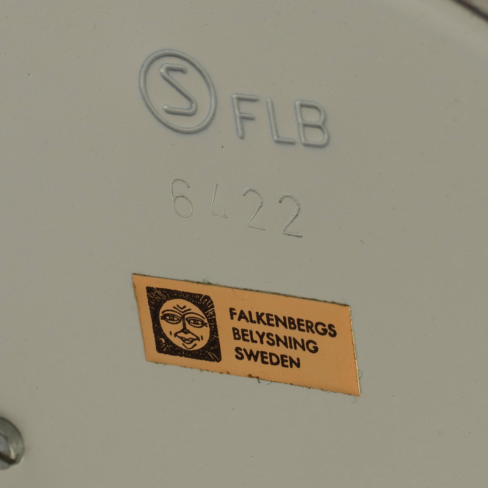 An 1950s table light from Falkenbergs Belysning.