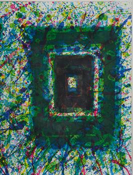 Sam Francis, “Concert Hall, Set III”.