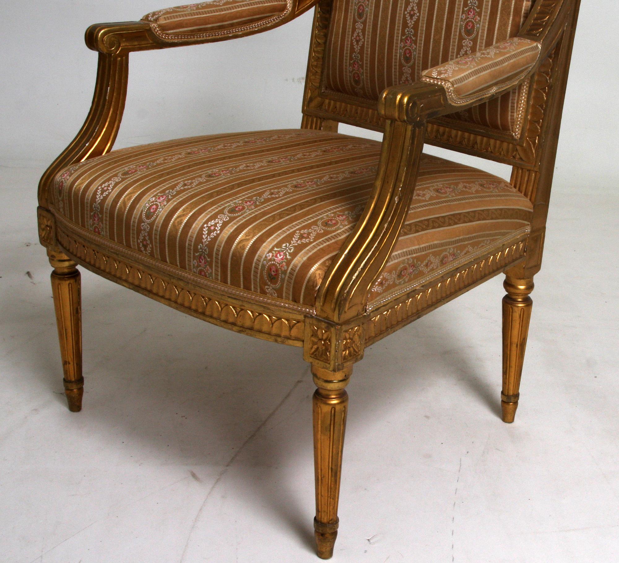 KARMSTOLAR, ett par, gustavianska/gustaviansk stil, provinsarbete. 1800-tal.
