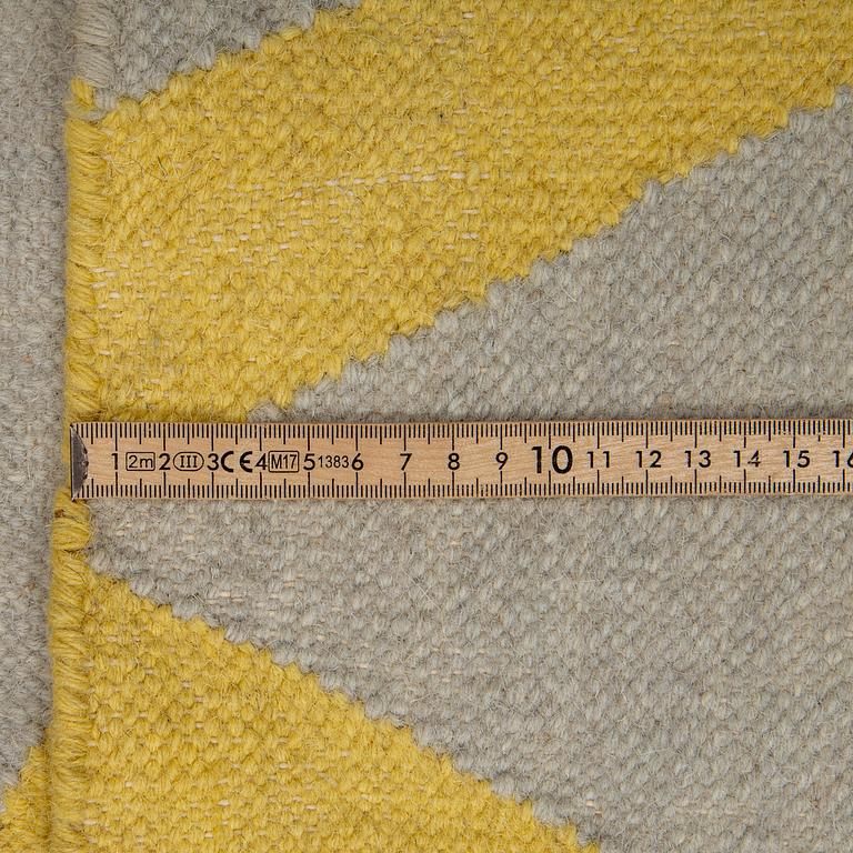 A RUG, flat weave, ca  243 x 155 cm.