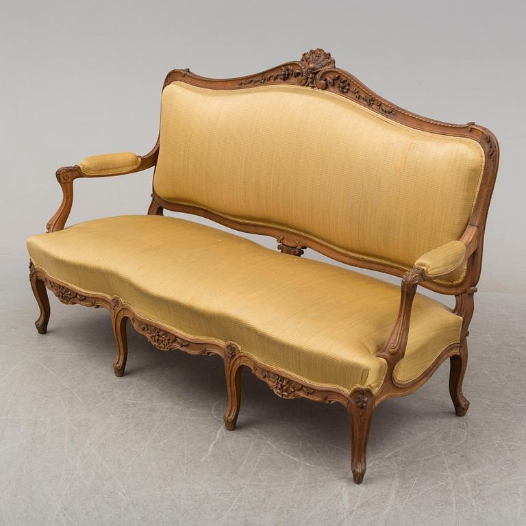 A second half of the 19th century rococo style sofa.