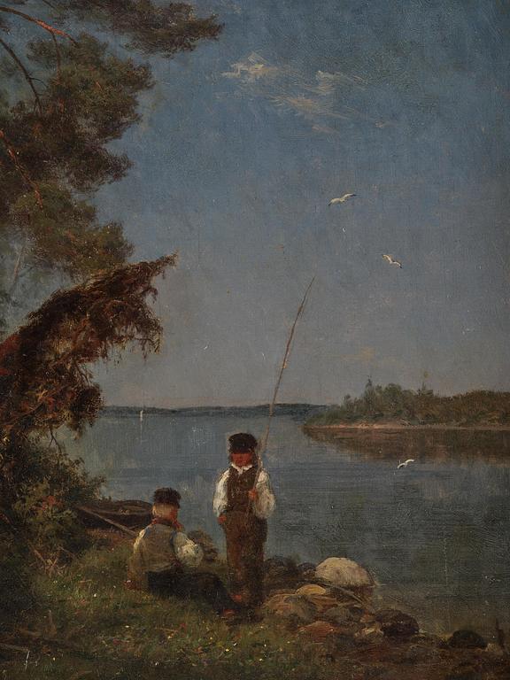 Fredrik Ahlstedt, Metande pojkar.