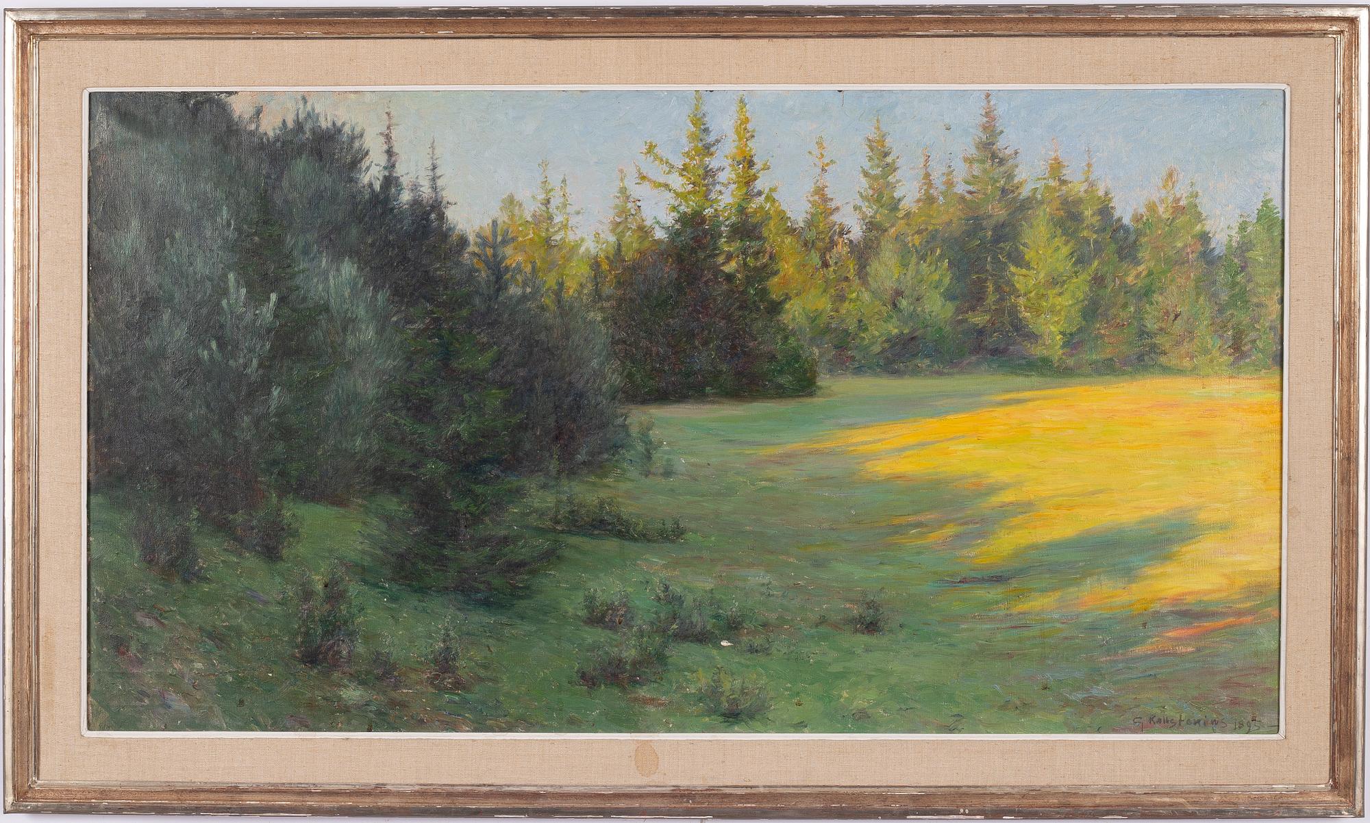 Gottfrid Kallstenius, Solbelysta granar.