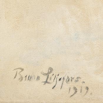 BRUNO LILJEFORS, oil on canvas, signed Bruno Liljefors and dated 1919.
