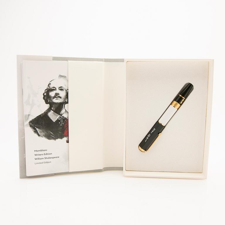Montblanc, fountain pen, Writer's Edition, “William Shakespeare”, Germany, 2016.