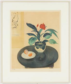 Einar Jolin, Still Life with Flower and Orange.