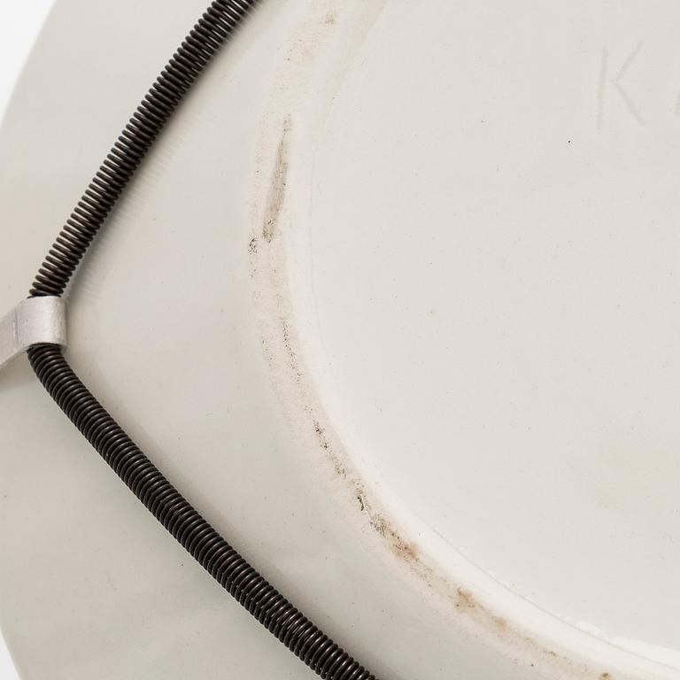 Birger Kaipiainen, dekorationstallrik,stengods, signerad Kaipiainen Arabia.