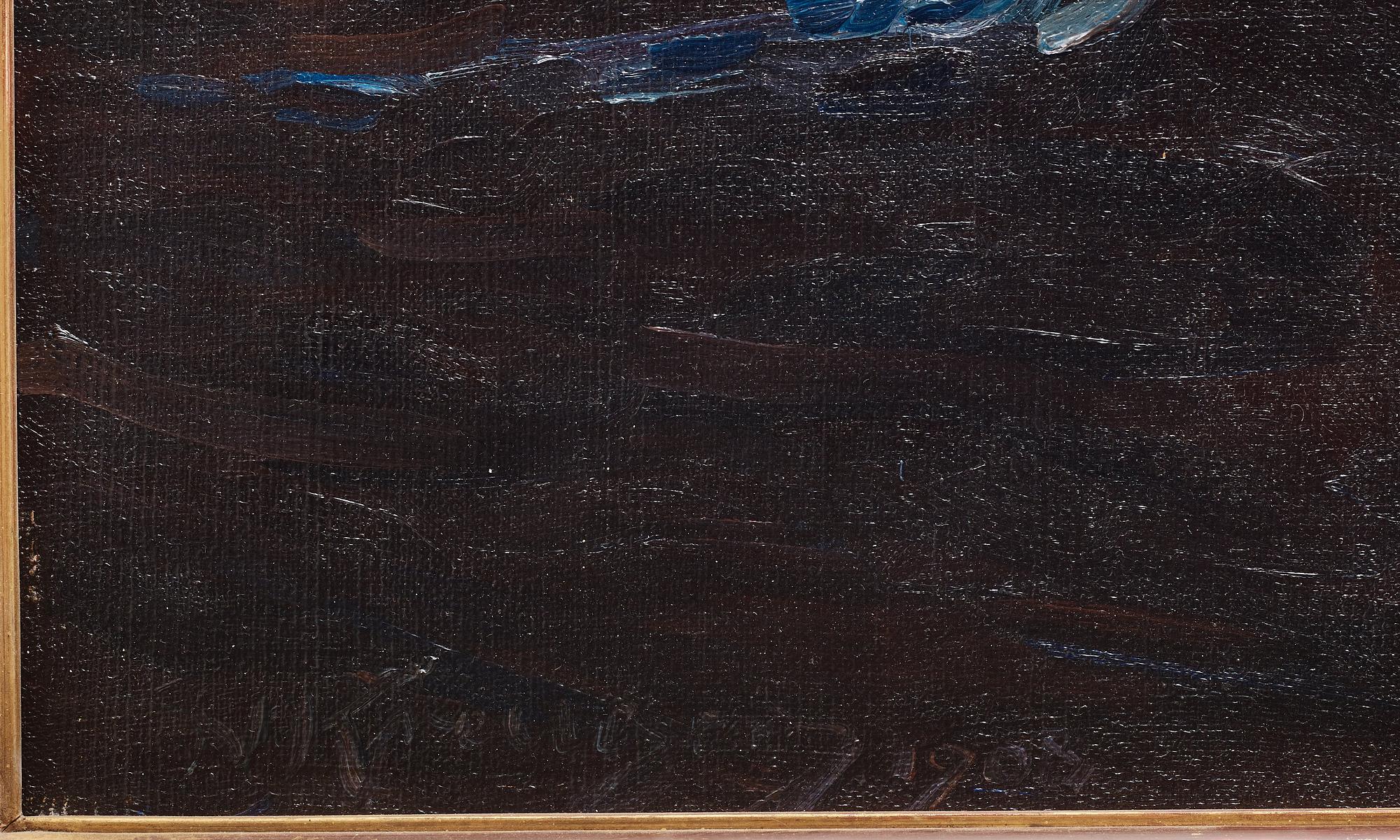 Nils Kreuger, "Norrbro en höstafton".