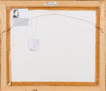 VÄINÖ HÄMÄLÄINEN, BOATS BY THE SHORE.