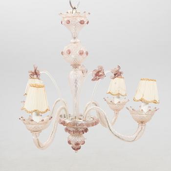Chandelier in Venetian style, first half of the 20th century.