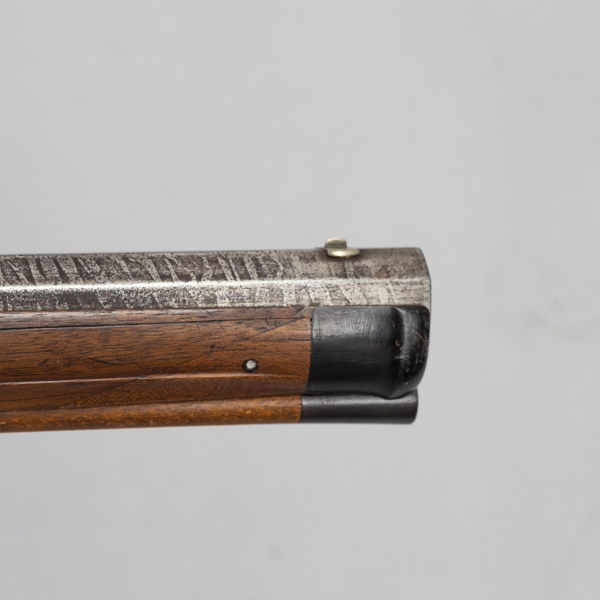 Slagslåsstudsare ändrad från flintlås,  Franz Steskal,  Österrike, 1700-talets slut.