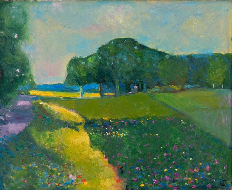 Olle Gustafsson, "Land du välsignade".