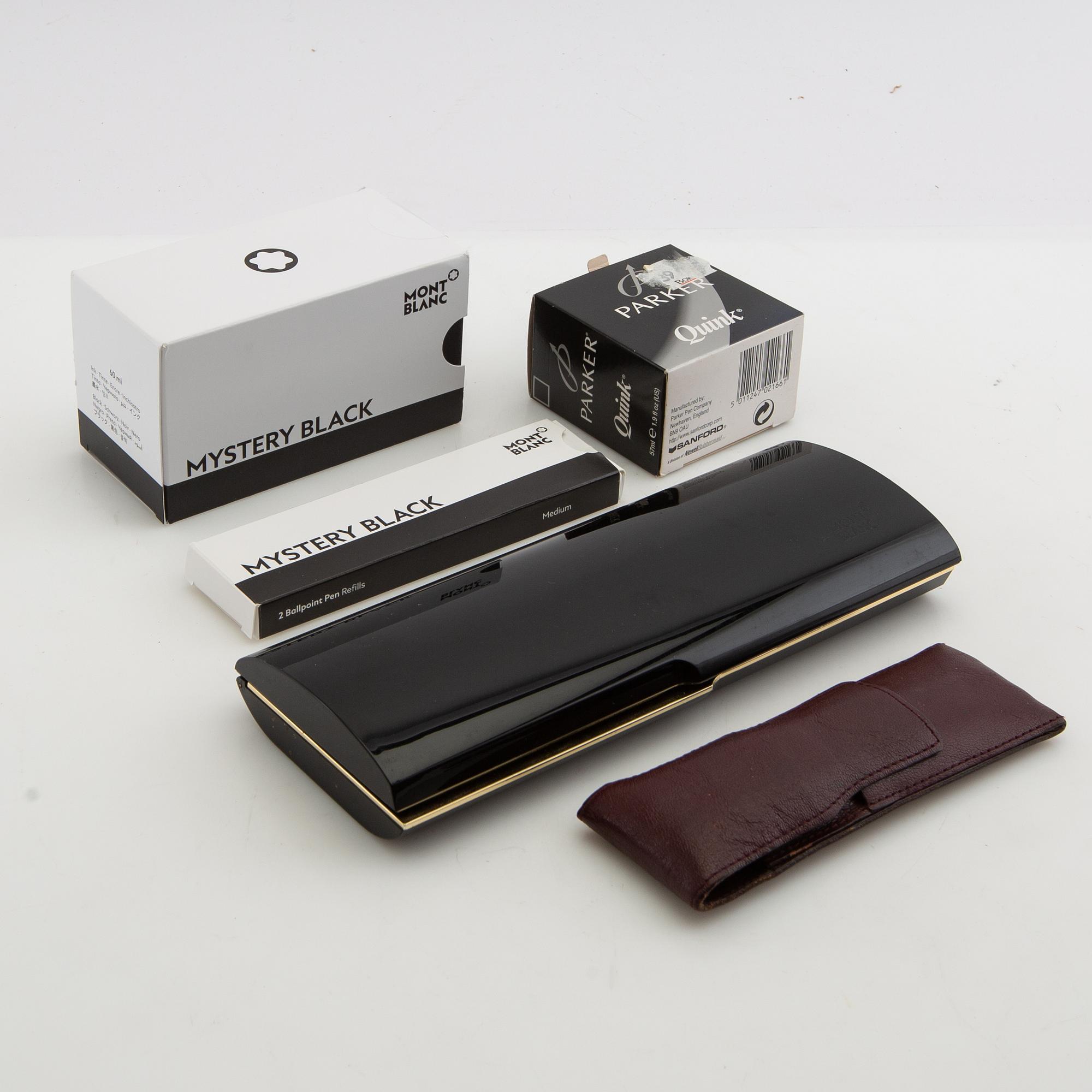 Mont Blanc fountain pen and ballpoint pen "Meisterstück".