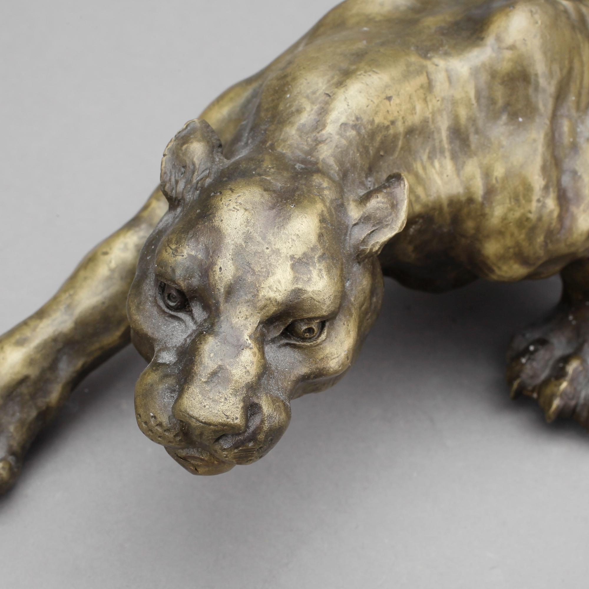 SKULPTUR, patinerad brons, 1900-tal.