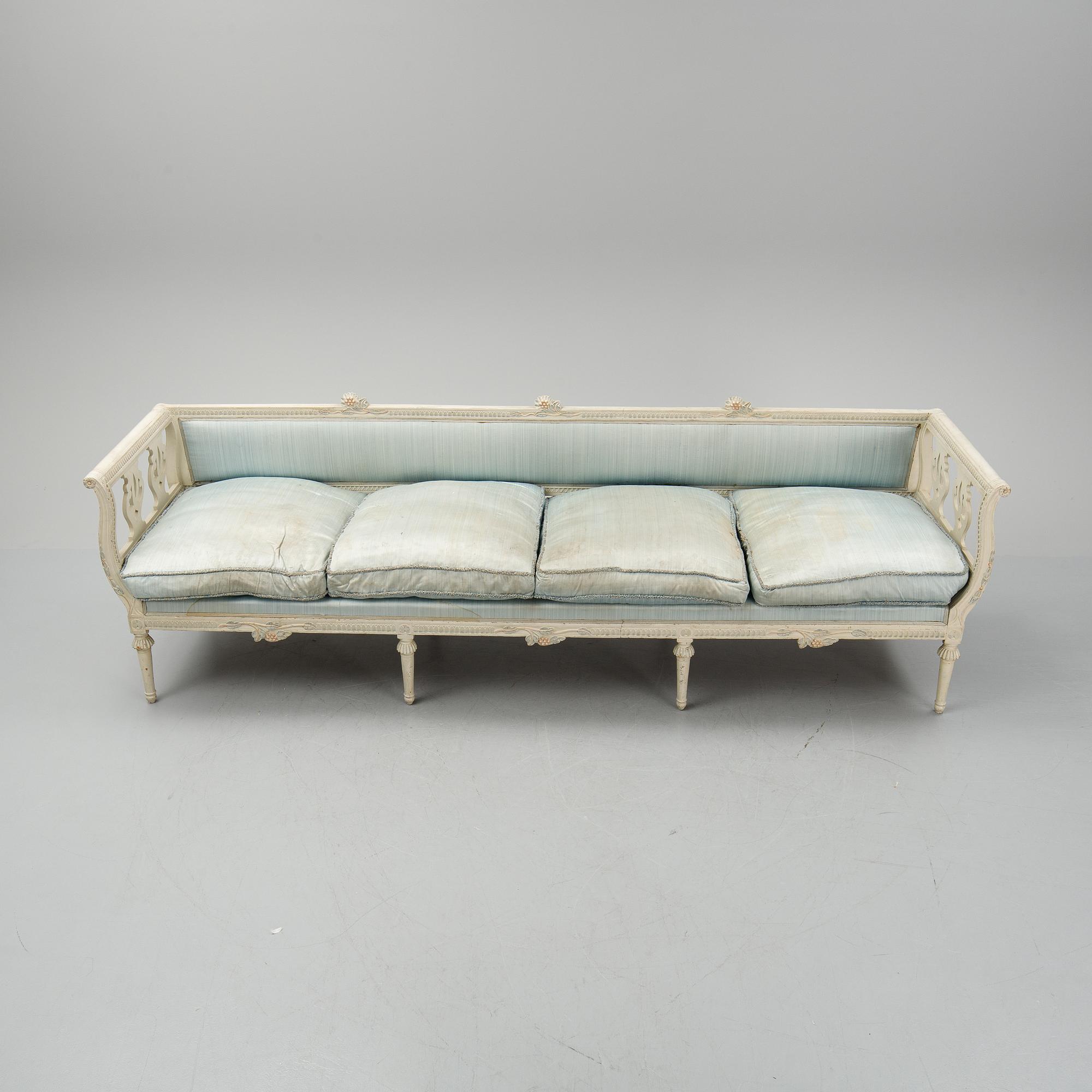 A circa 1800 gustavian sofa.