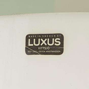 Uno & Östen Kristiansson, bords- eller golvlampa, "Cylindus Skulptura", Luxus, Vittsjö.