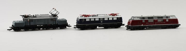 SAMLING MODELLTÅG, 4 delar, Roco, Österrike.