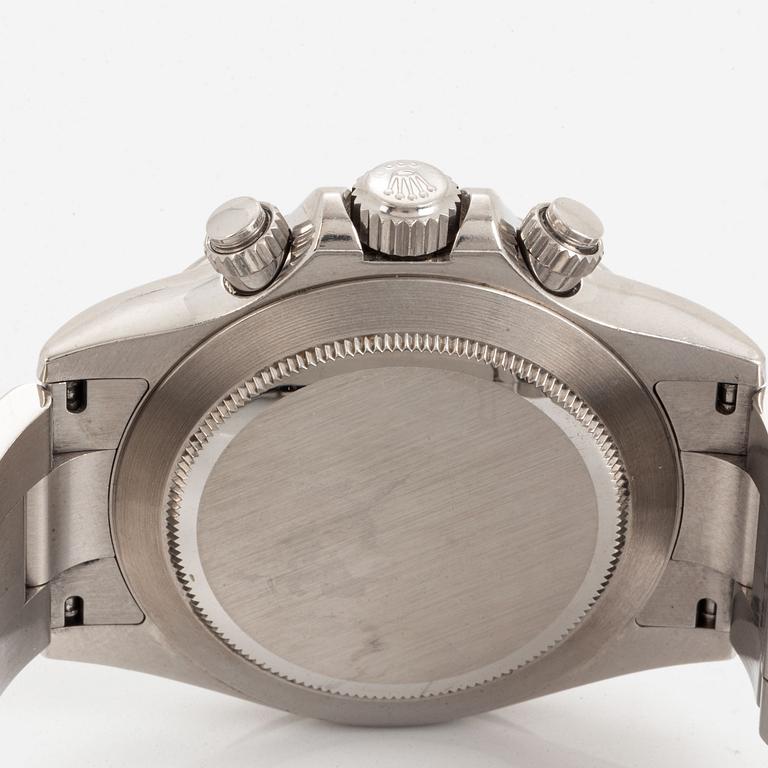 Rolex, Oyster Perpetual, Cosmograph, Daytona, Chronometer, armbandsur, kronograf, 40 mm.