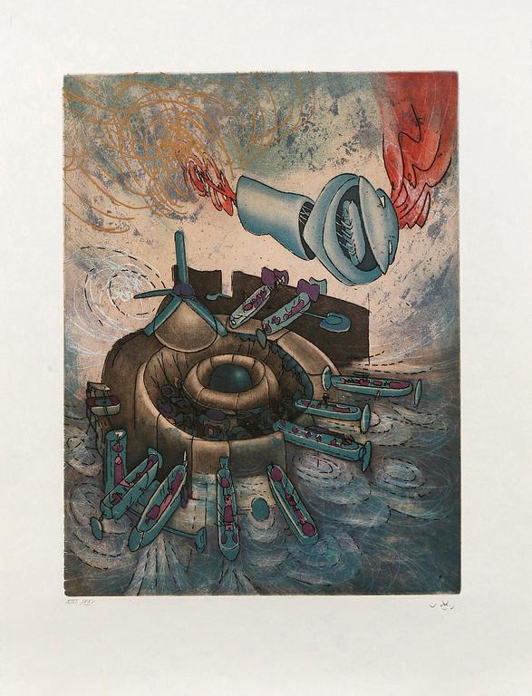 Roberto Matta, "Hom'mere (Chaosmos)".