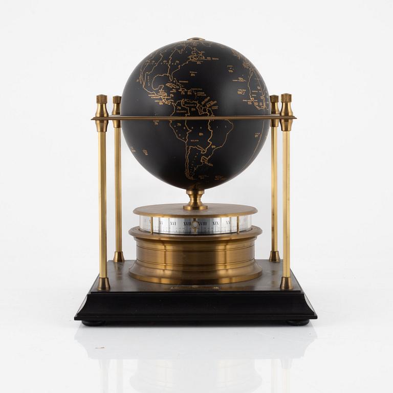 Bordsur, "Globe clock", Imhof, Swiss Royal Geographical Society.