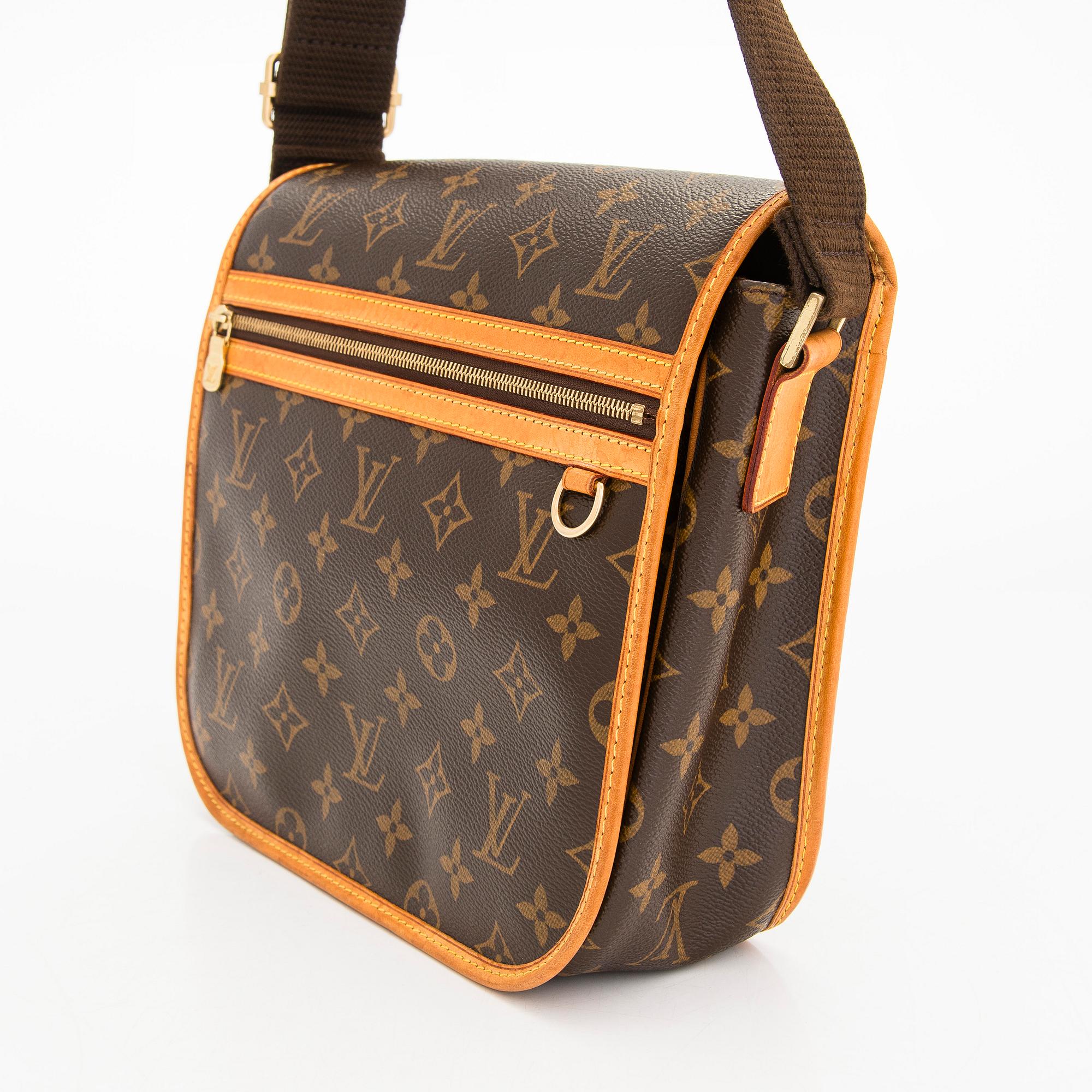 Louis Vuitton, a Monogram Canvas 'Bosphore Messenger PM' bag.