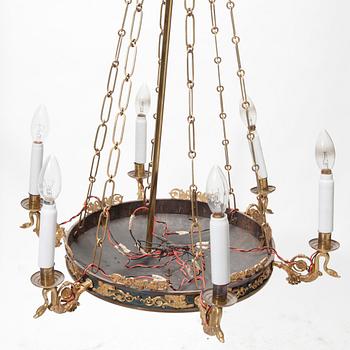 TAKAMPEL, empirestil, 1900-talets början. Höjd 85 cm.