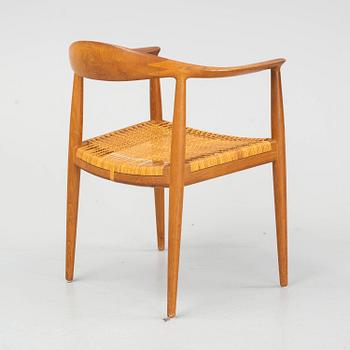 HANS J WEGNER, "The Chair", JH 503, Johannes Hansen, Danmark 1950-tal.