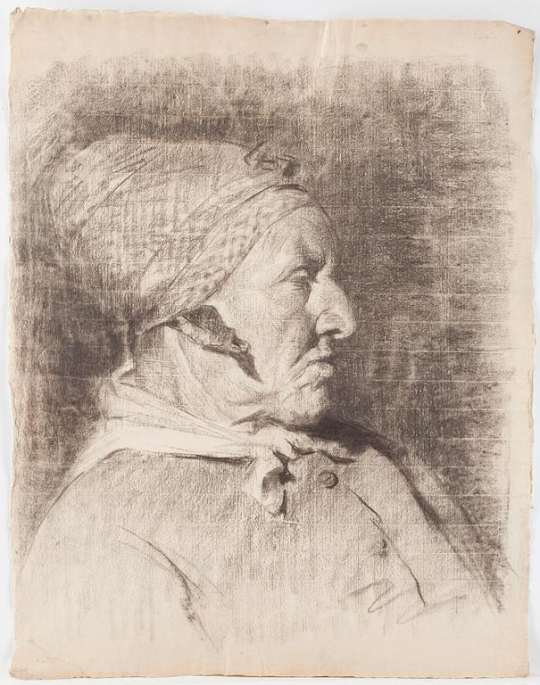 ROBERT THEGERSTRÖM,  kolteckningar 3 st.