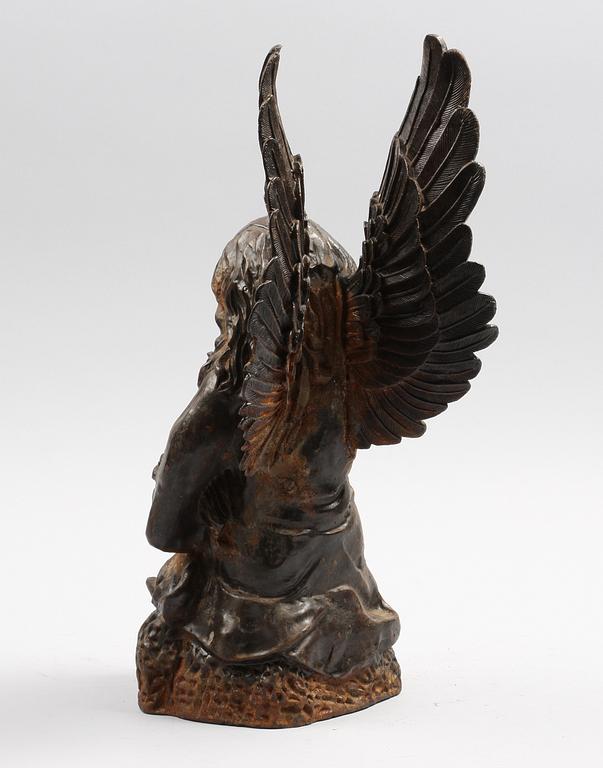 SKULPTUR, järn. sent 1900-tal.