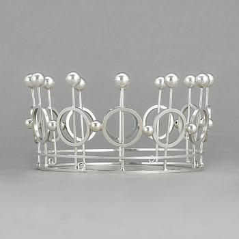 BRUDKRONA, silver, Sander & Nilsson, Stockholm, 1972. vikt ca 60,6g.
