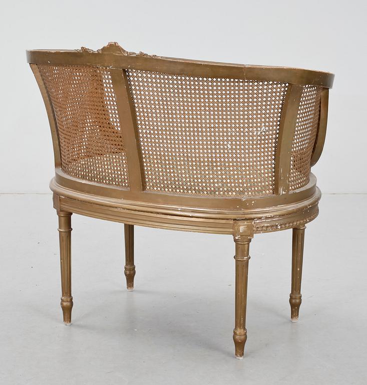 FÅTÖLJ, Louis XVI-stil, 1900-talets första hälft.