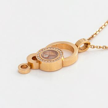 Chopard, kaulakoru riipuksella "Happy Bubbles", 18K kultaa ja timantteja.