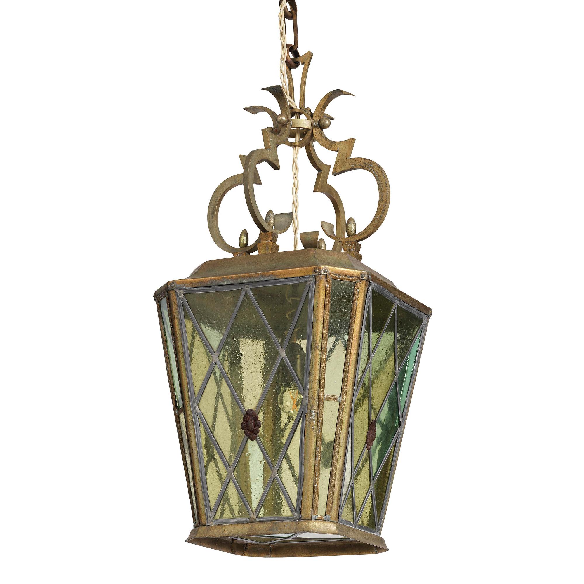 Petrus Forssberg, taklampa, egen ateljé, Stockholm, 1920-tal.