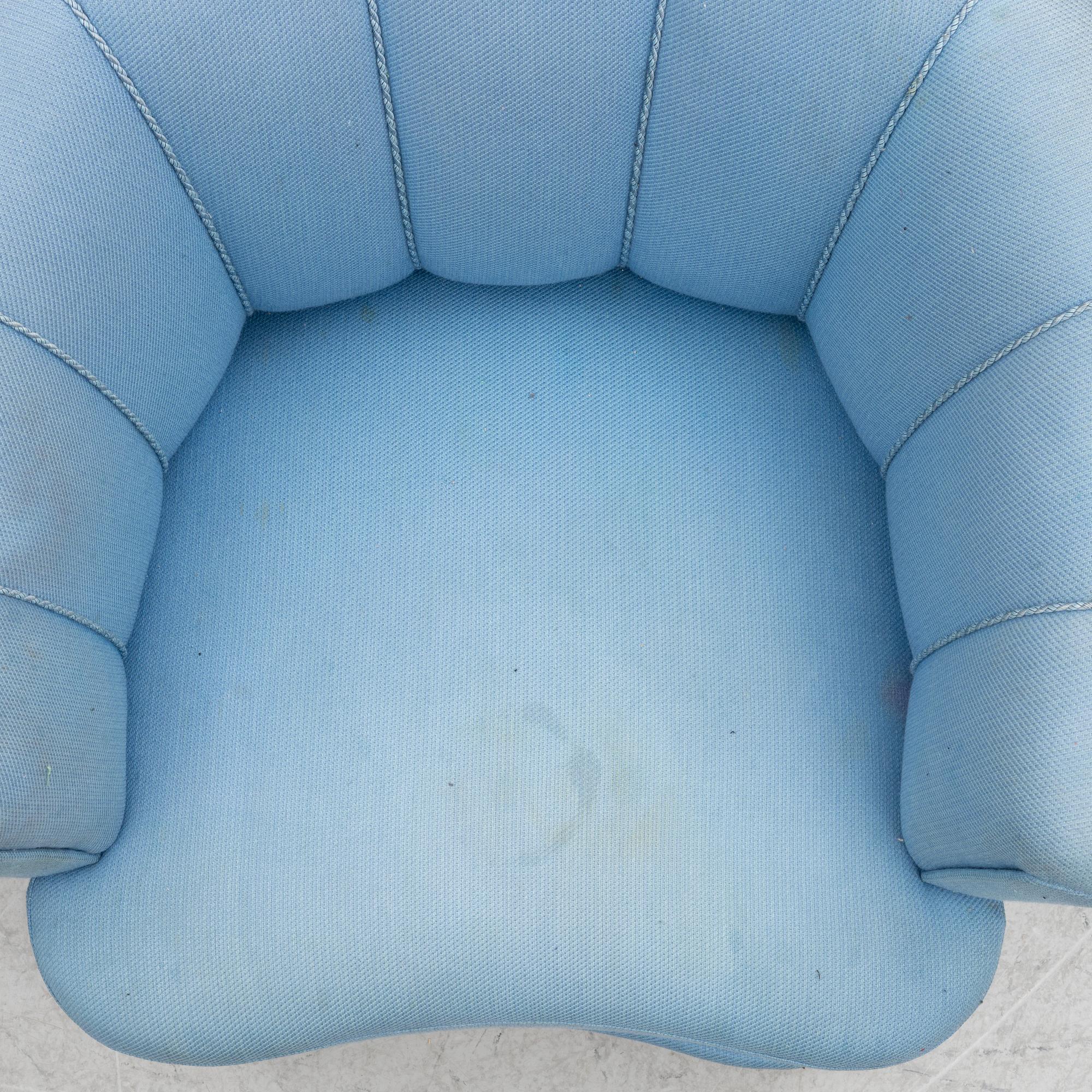 A pair of armchairs, 1930's.