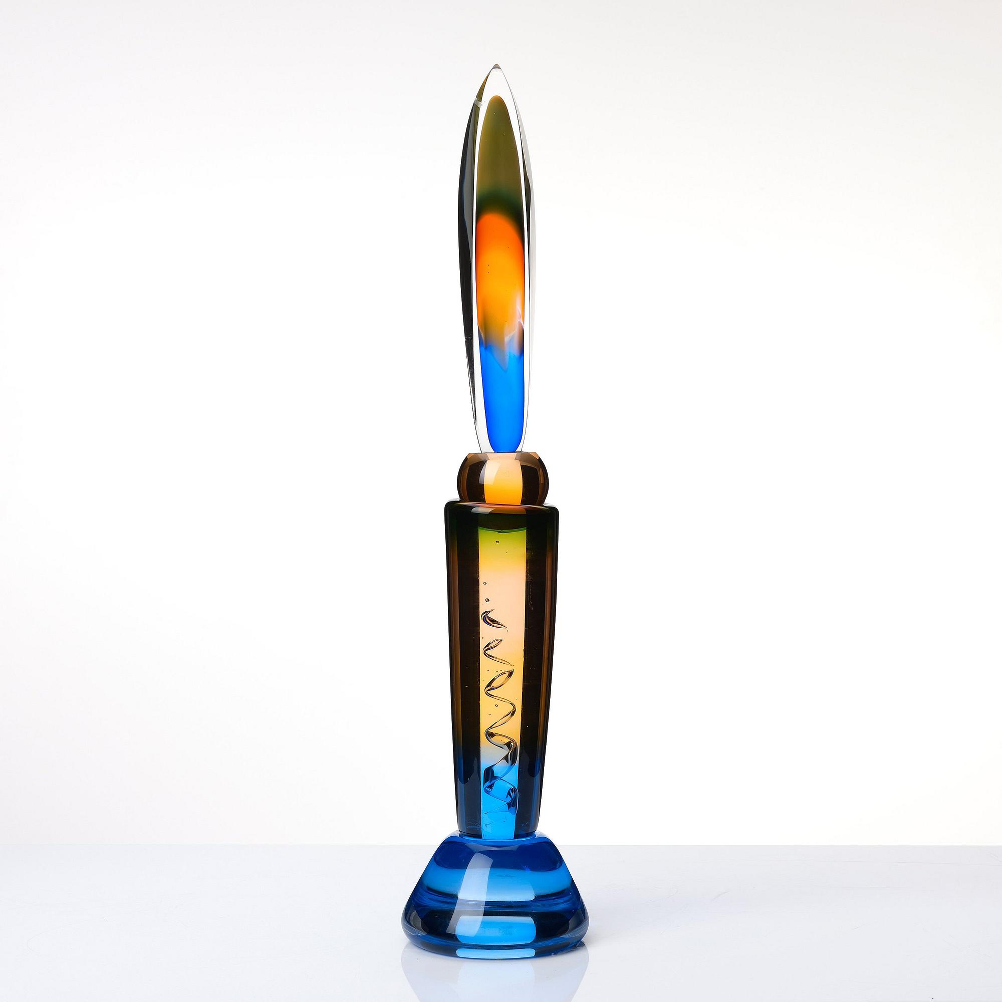 Eva Englund, skulptur "Moder Svea", Muraya 1991, unik.