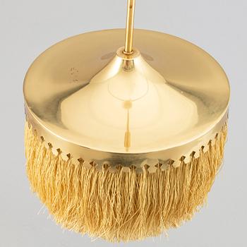 Hans-Agne Jakobsson, a brass ceiling light, Markaryd, 1960's/1970's.