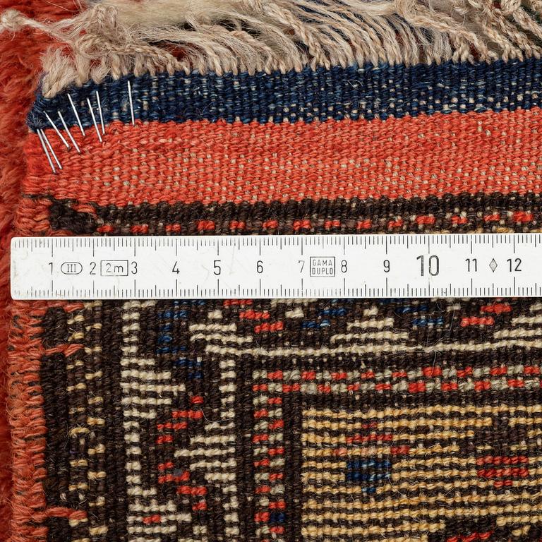 A semi-antique Konya Bozkir rug, central Anatolia, c. 156 x 126 cm.