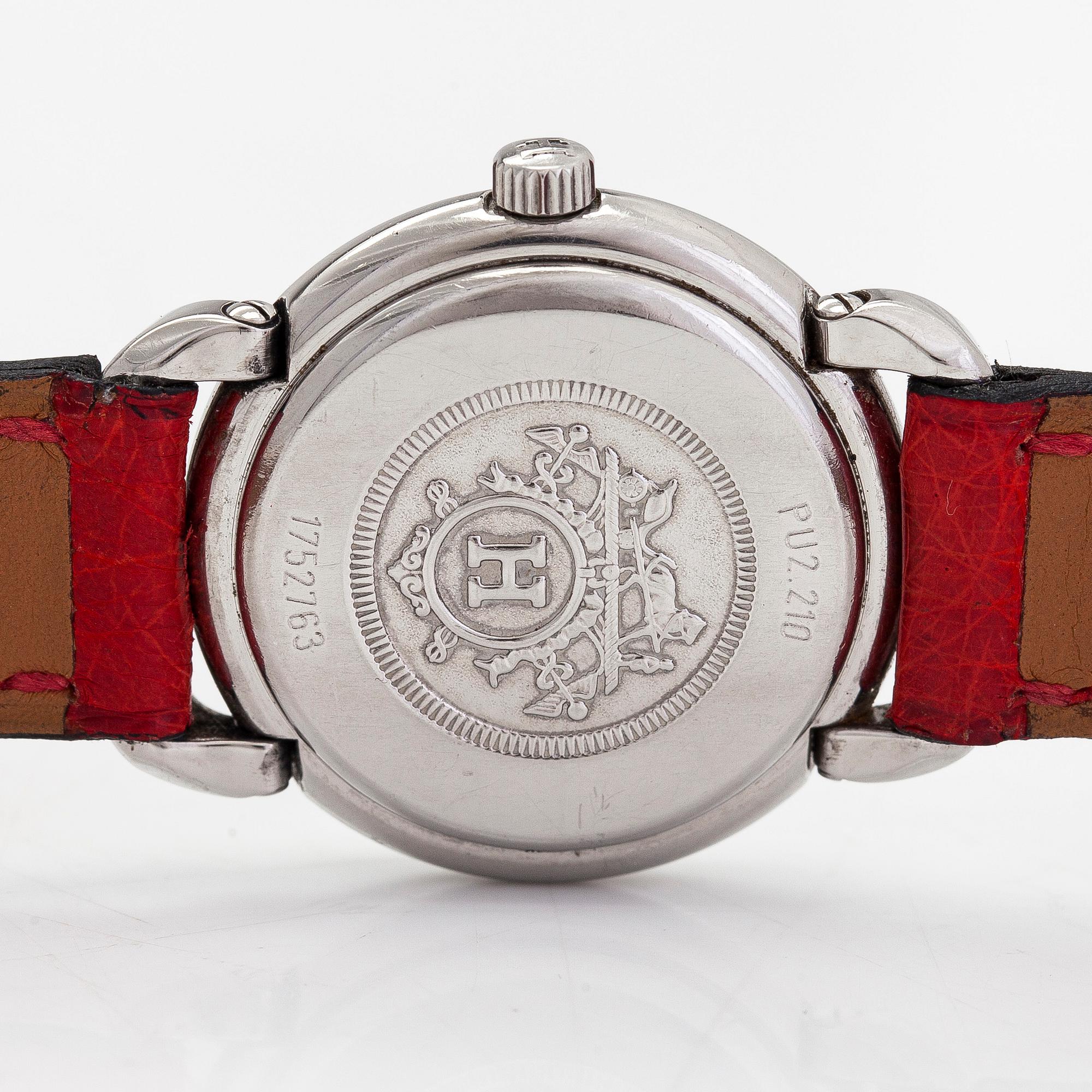 Hermès, Pullman, rannekello, 25 mm.