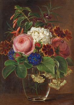 Johan Laurentz Jensen, Still life with flowers.