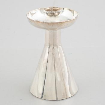 Bengt Liljedahl, a sterling silver candle stick, Stockholm, Sweden, the year 2000.