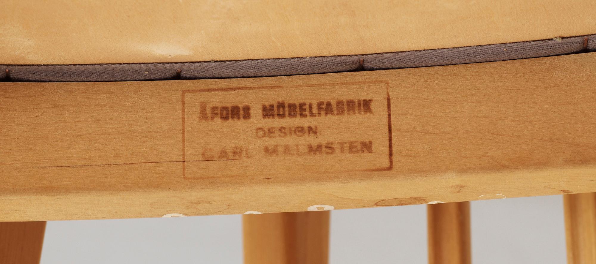 MATSALSGRUPP, 9 delar, Carl Malmsten, "Herrgård", Bodafors, 1900-talets andra hälft.