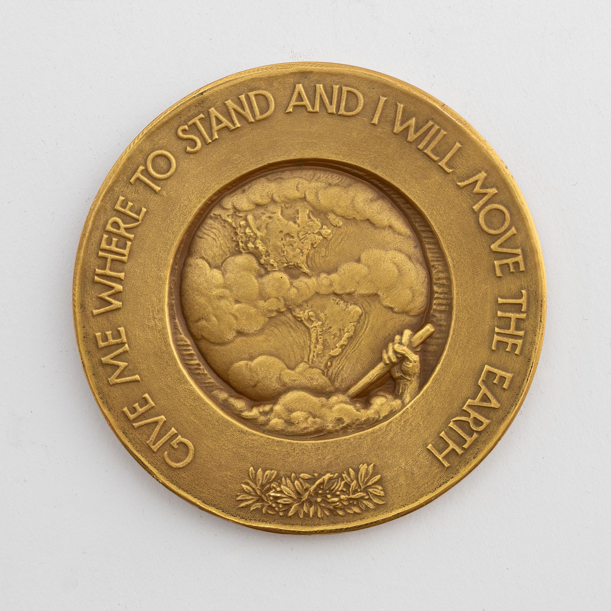 Professor Waloddi Weibulls ASME medalj i guld.