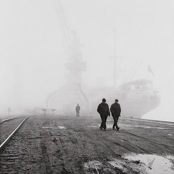 Ismo Hölttö, "Katajanokan satama, Helsinki 1966".