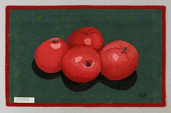 MATTA, Kasthall Ateljé, Kajsa Aronson, Signerad KA. Ca 150 x 95 cm.