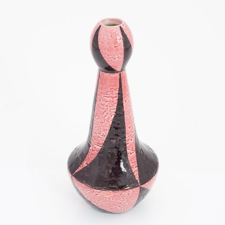 Vilhelm Bjerke-Petersen, a stoneware vase, Rörstrand, Sweden, signed 1951-52.