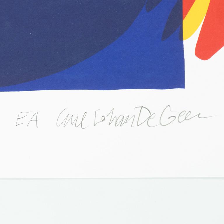 Carl Johan De Geer, "Skända flaggan - Vägra vapen".