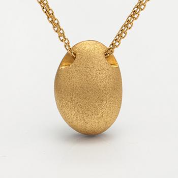 H Stern, "Golden stone", an 18K gold necklace with diamonds ca. 1.83 ct in total.