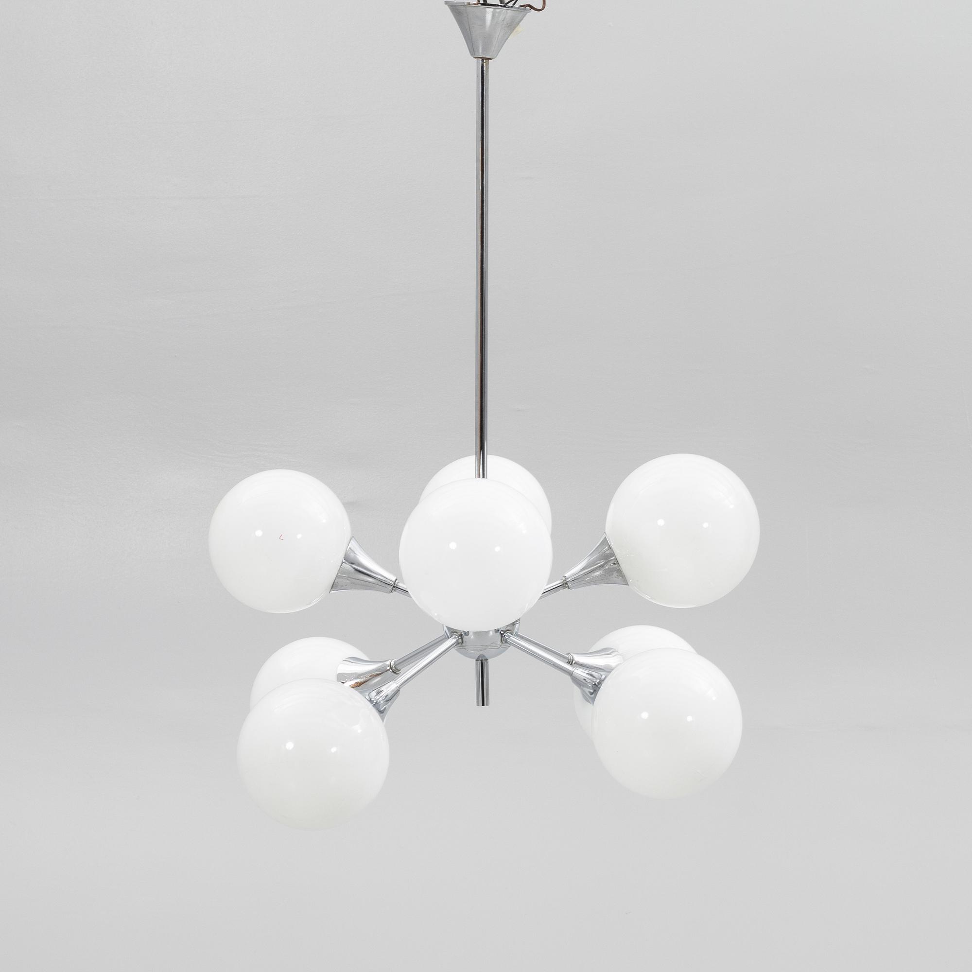 Ceiling lamp, second half of the 20th century.