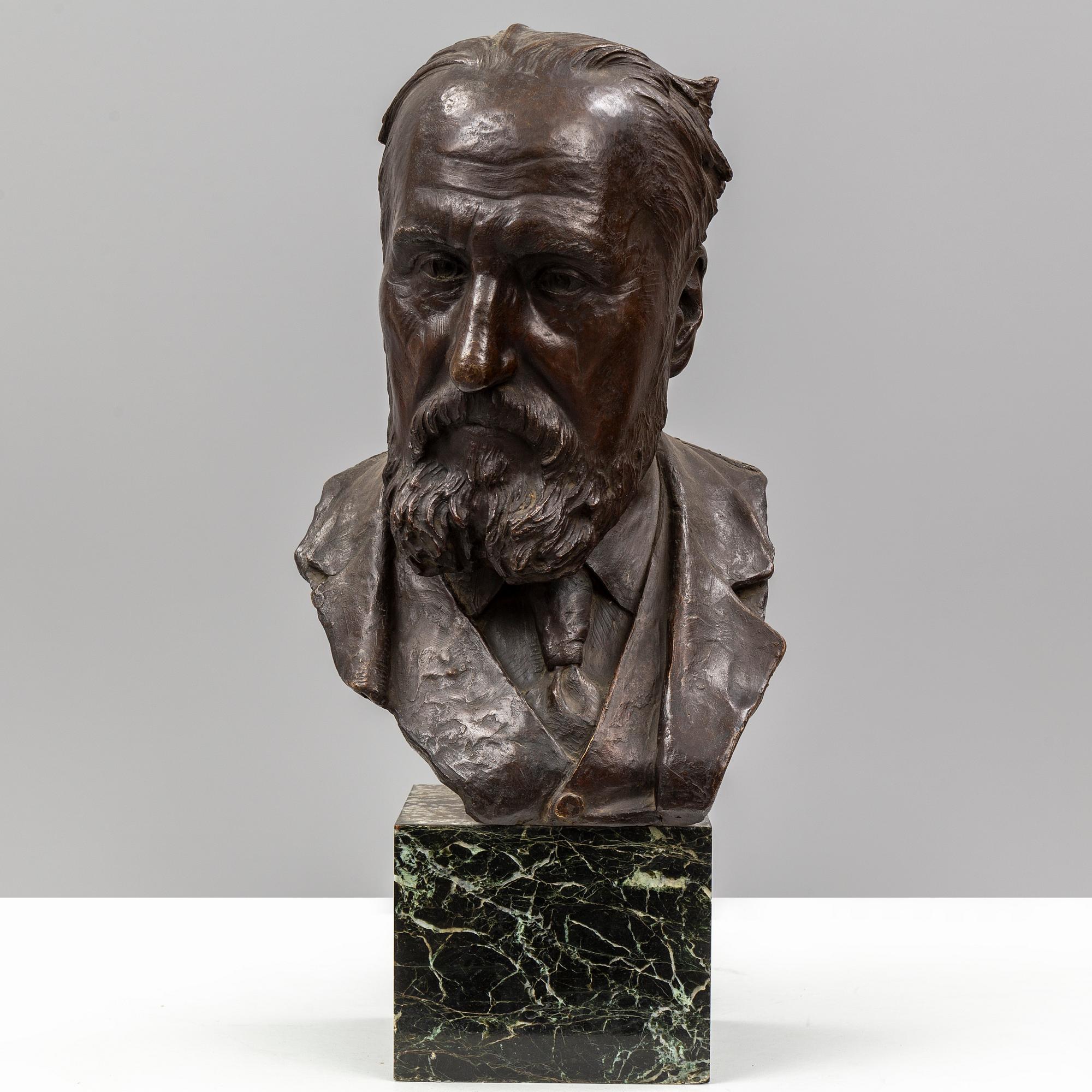 ÉMILE FERNAND-DUBOIS, sculpture, bronze, signed.